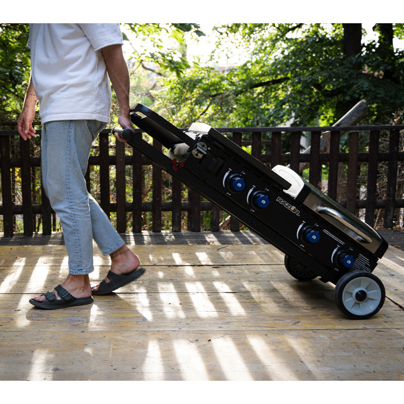 Razor Griddle 4 Burner Portable Liquid Propane Gas Grill Wayfair